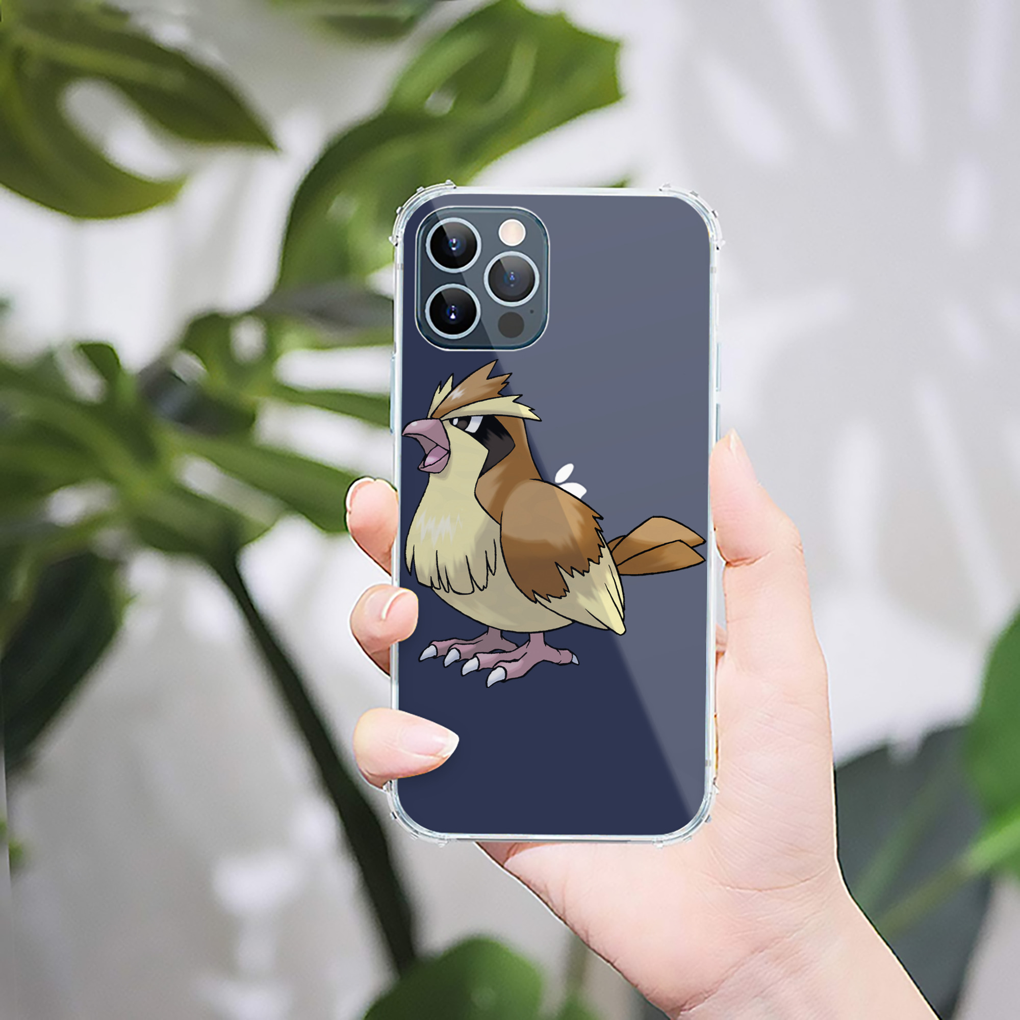 （画像用） ポケットモンスター Pokémon 【iPhone 12シリーズ対応】透明スマホケース（クリアソフトケース）